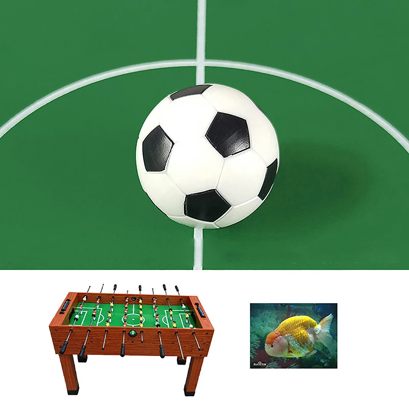 1/6pcs 32mm Tabletop Soccer Replacement Ball Parent-Child Interactive Soccer Board Game Accessories Football Table Balls