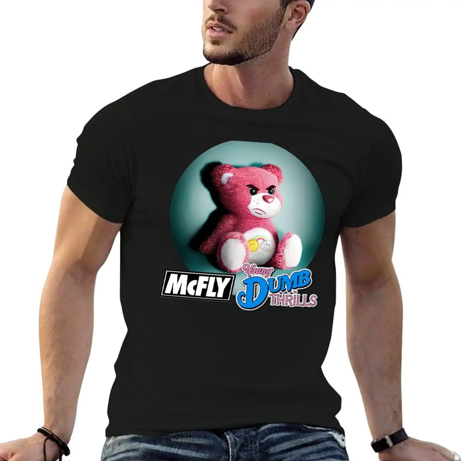 

McFly Young Dumb Thrills T-Shirt t shirts for man cotton t shirts for man pack white T-Shirt