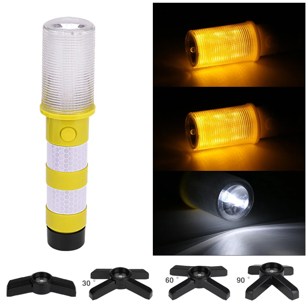 KOOJN Multifunctional LED Work Light with Magnet Outdoor Emergency Warning Light Car Lighting Maintenance Flashlight