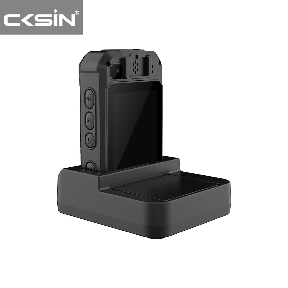 CKSIN 2K IR GPS IP68 H.265/H.264 WiFi 4G Body Camera Law Enforcement Recorder