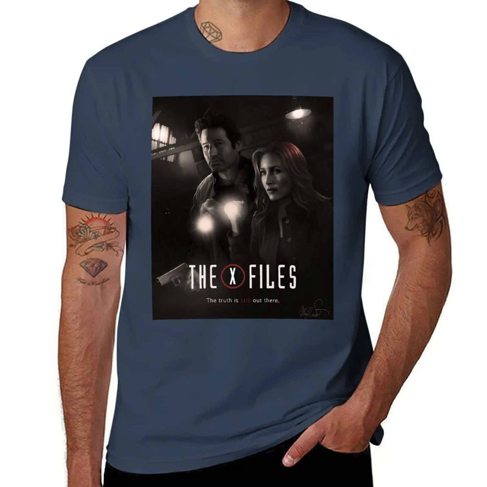 The X-files Poster s11 n°2 T-Shirt Casual Light Summer Short Sleeve Top