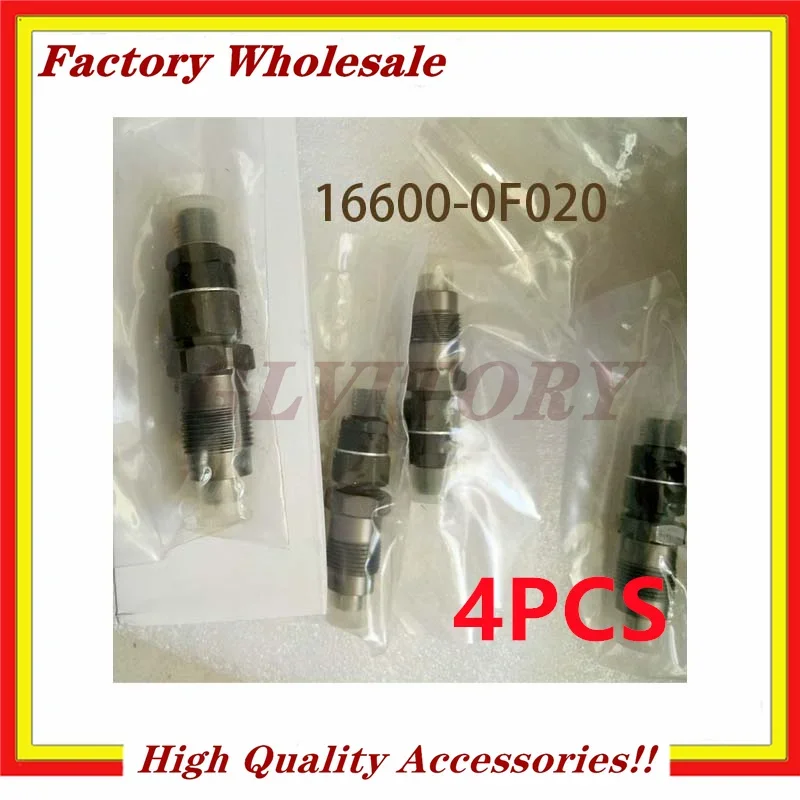 

4PCS 16600-0F020 166000F020 Top Quality Fuel Injector Assy For NISSAN DIESEL TD25 TD27t 16600-0F000 105007-1210 105148-1420
