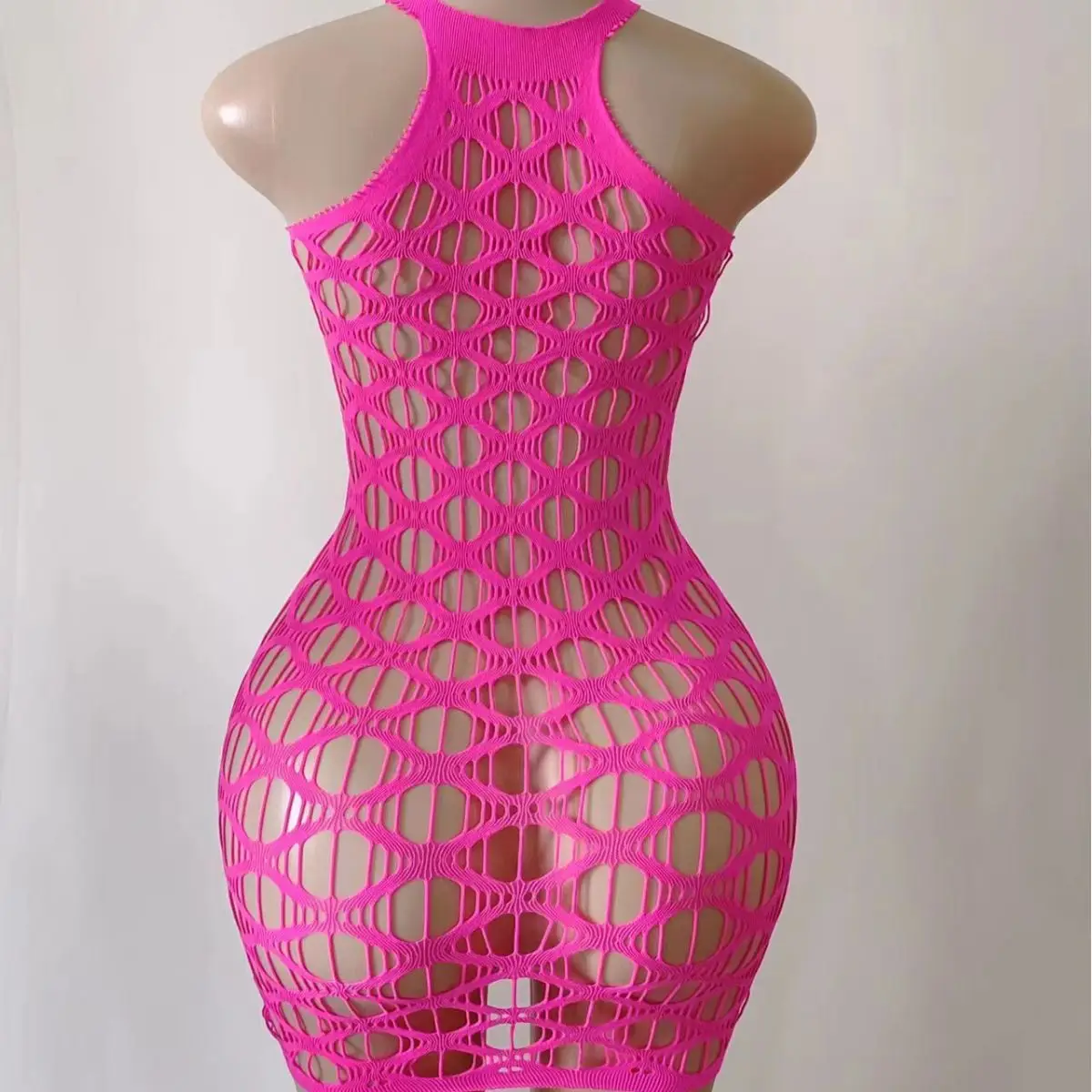 Rave Bodysuits Stretchy Teddies Fishnet Lingerie Bodystocking Exotic Pole Dance Wear Nightclub Costume Underwear Tight Jumpsuits