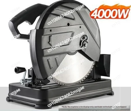 

Настольная пила для холодной резки металла, 14-дюймовая мощная машина для резки профиля 355, угловое армирование стали