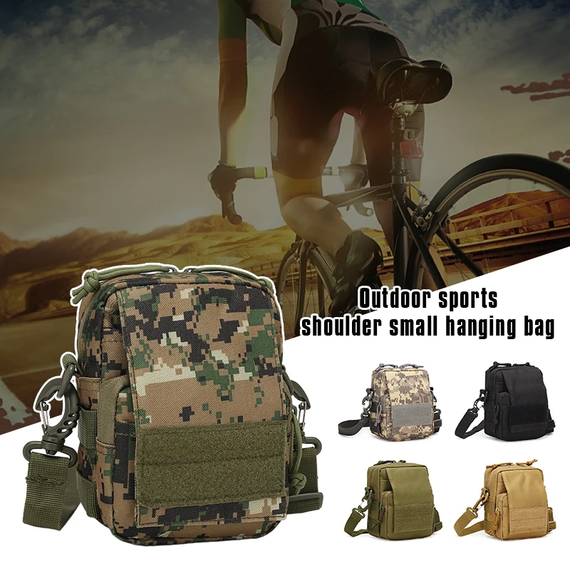 Outdoor-Sport Schulter kleine Tasche Casual Style Herren Militär rucksack Ausflug Wandern Reiten Cross body kurze Reisetasche