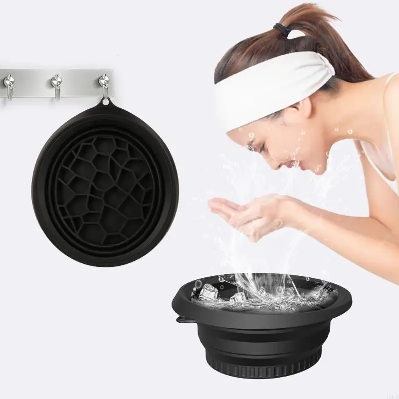 

D0UE Ice Facials Washbasin Silicone Face Ice Bath Bowl Cooling Ice Face Washbasin
