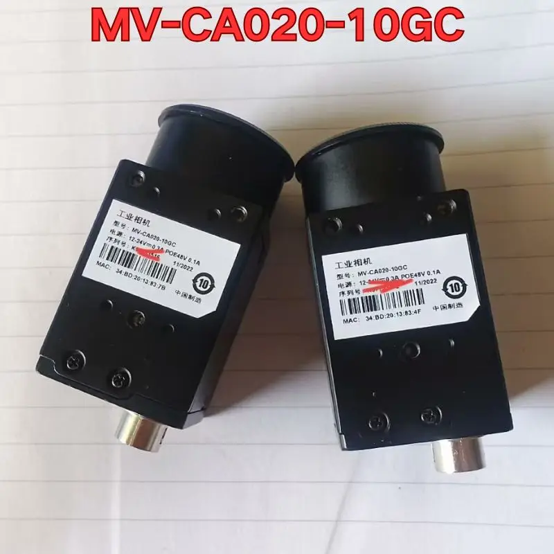 

Бывший в употреблении тест функции промышленной камеры MV-CA020-10GC нормально