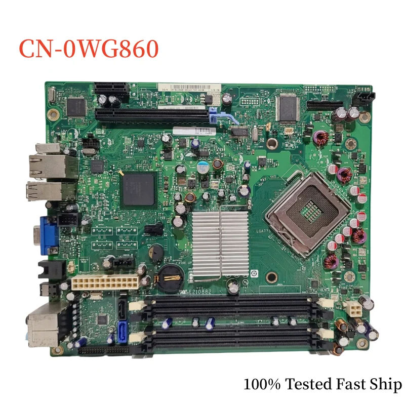 

CN-0WG860 For Dell Dimension 9200c XPS 210 Desktop Motherboard 0WG860 WG860 Mainboard 100% Tested Fast Ship