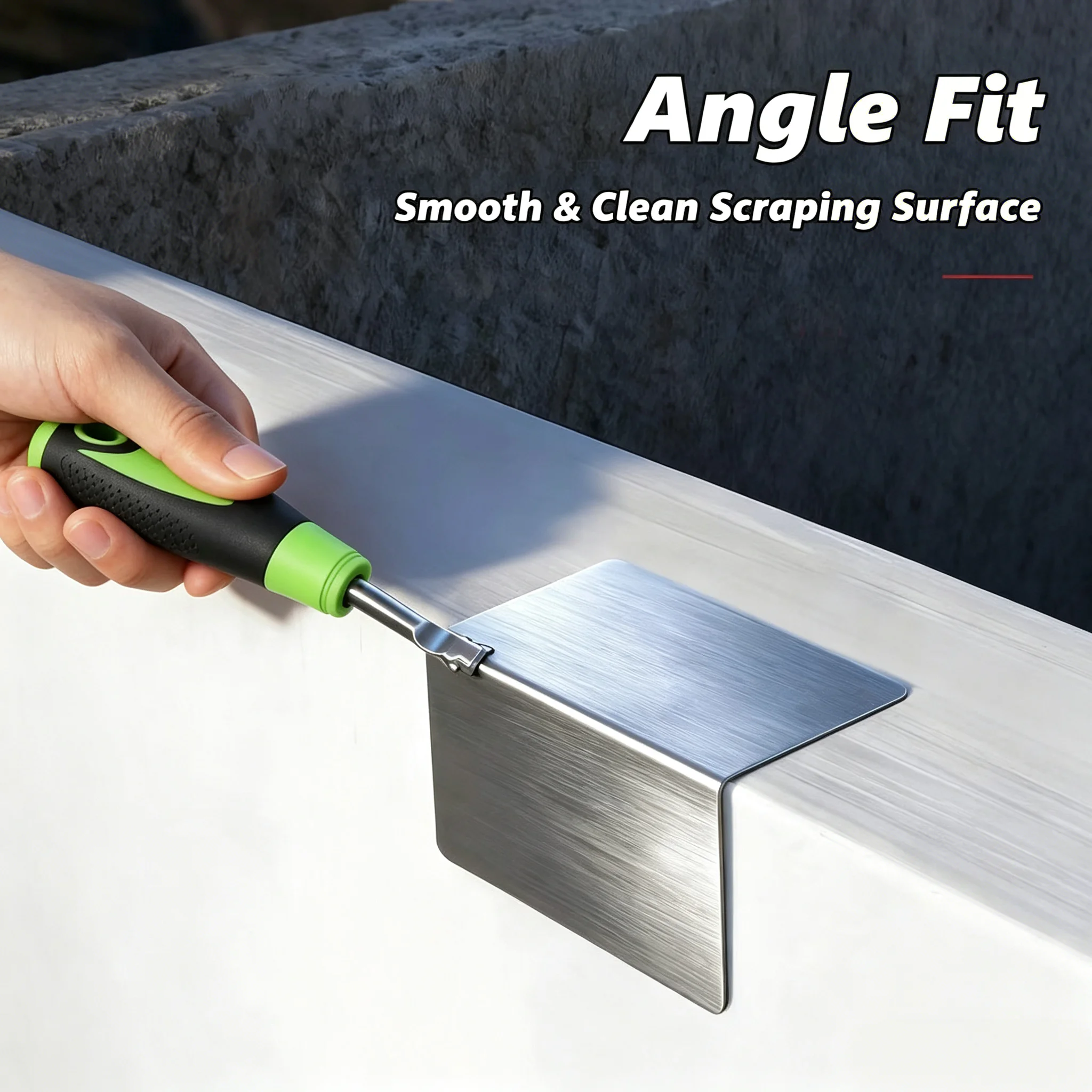 Drywall Corner Knife Stainless Steel Inside Outside Corner Trowel Hand Tool for Gyprock Plasterboard Wall Plastering Renovation