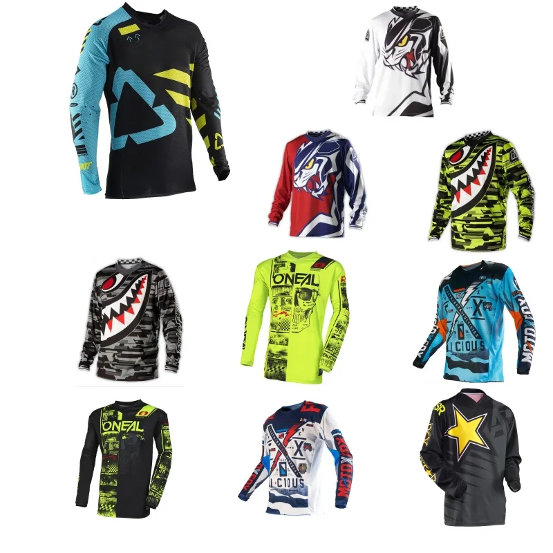 

2025Motocross Jersey MTB Cycling Jersey Enduro Sweatshirt Off Road Mountain New Racing Bike Downhill Jersey Motorcycle Clothing