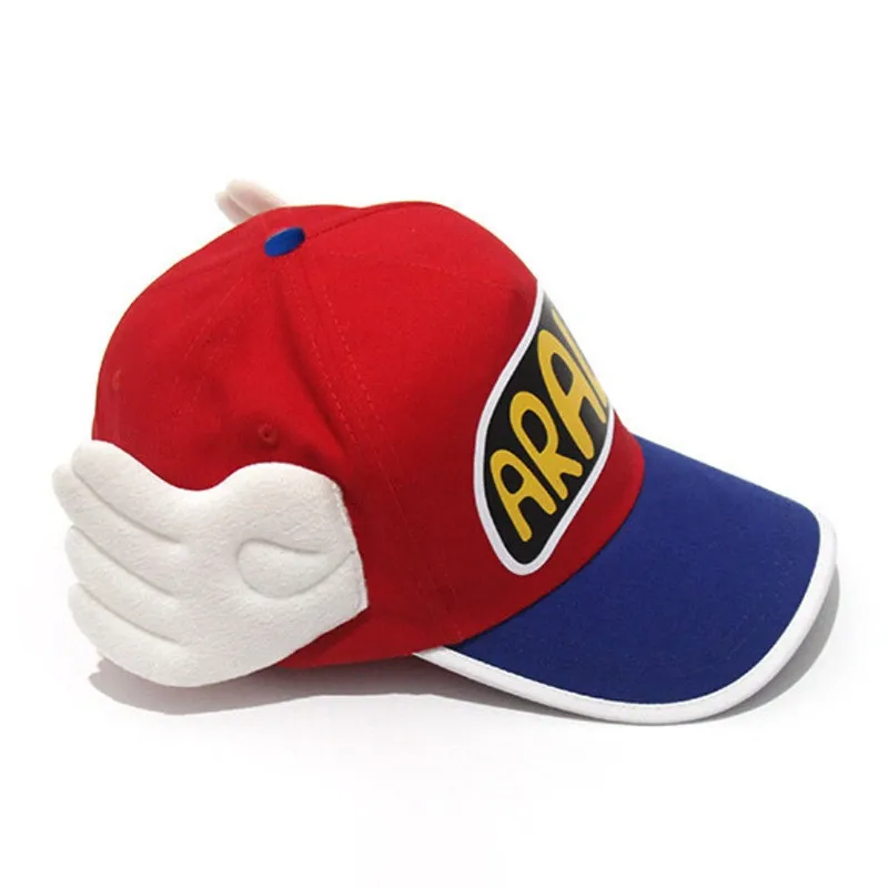 Anime Dr. Slump Hat Unisex Casual Baseball Hat Outdoor Sunshade Hat Cute Adult Winged Hat Adjustable