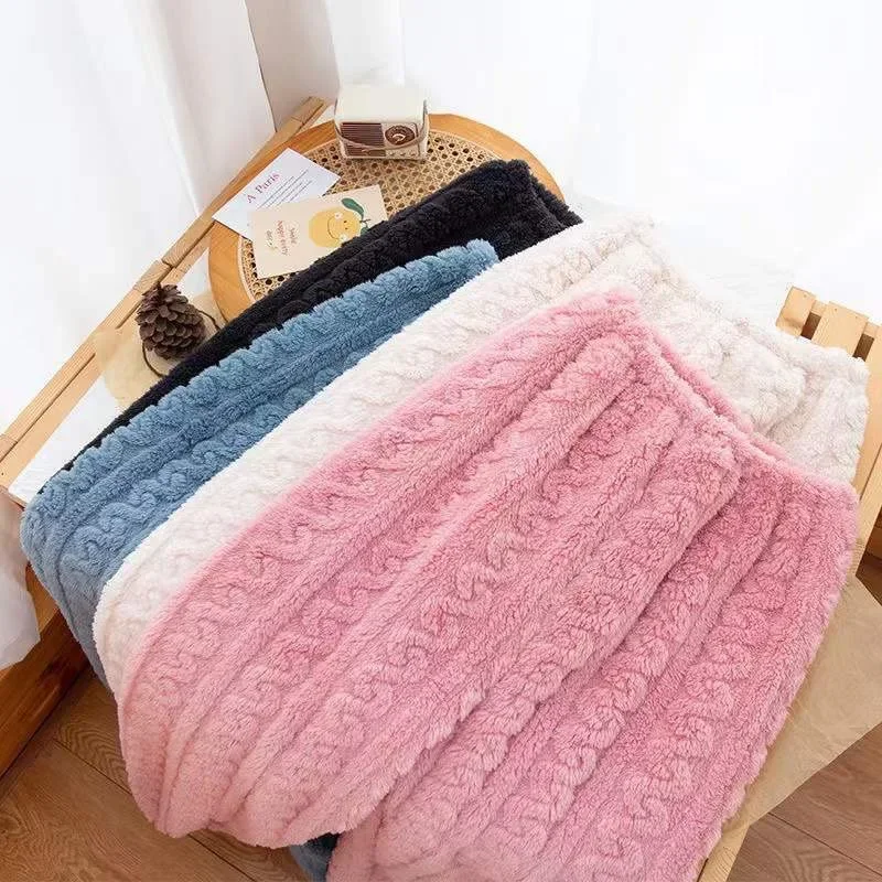 Women Sleep Bottoms Pants Solid 2024 Winter Velvet Thick Pajama Trousers Soft Warm Flannel Sleepwear Female Casual Homewear