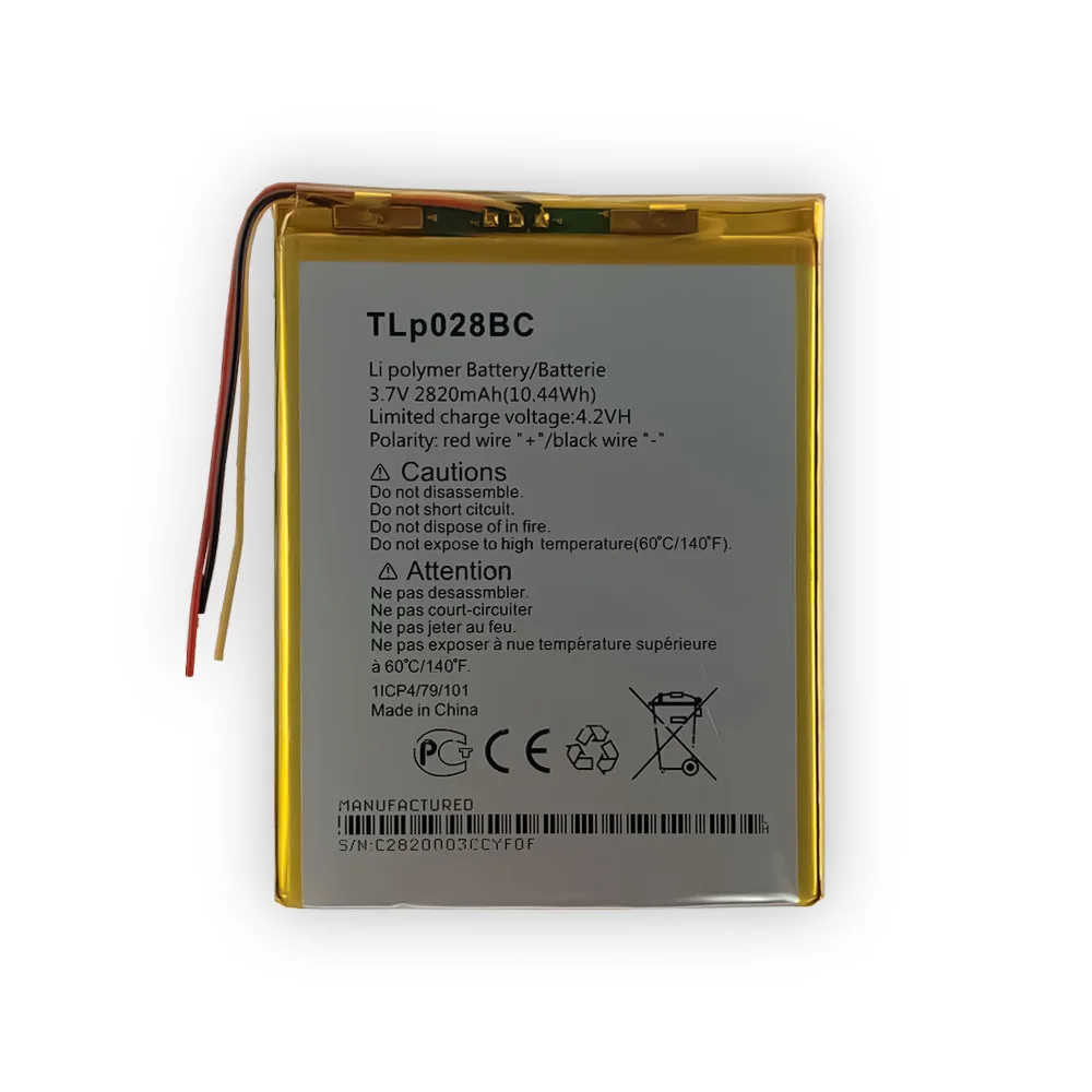 TLp028BC vervangende batterij voor Alcatel Tab Pixe 3 (7.0) 9002 9002X Hoge kwaliteit mobiele telefoon lithium nieuwe batterijen