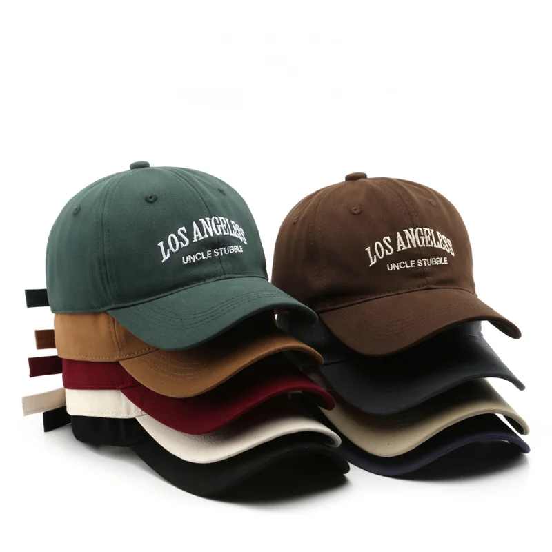 

2023 Fashion New Women's Spring and Autumn Vintage Letter Embroidered Cap Outdoor Sports Travel Men's Sunscreen Baseball Cap