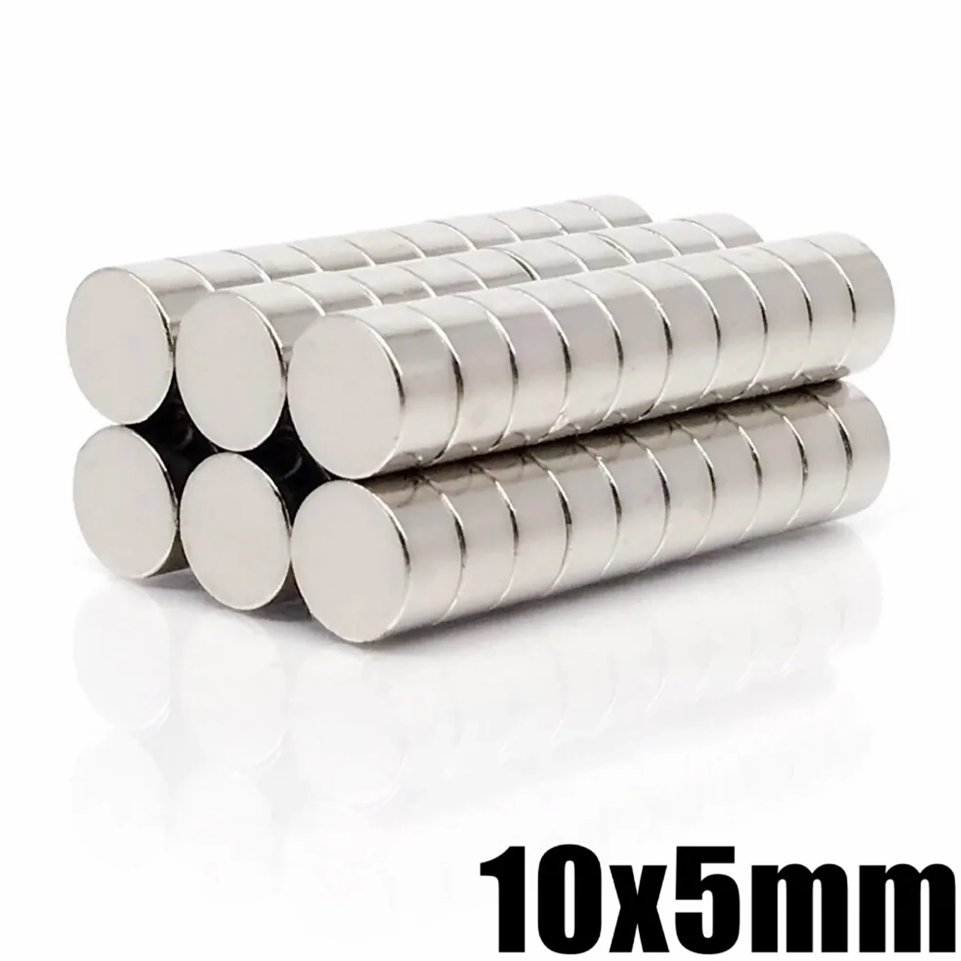 10x5mm Magnet 10/50/200/500pcs Round Shape Office Refrigerator Kitchen Garage Tool Fridge Whiteboard 10*5mm Accessory