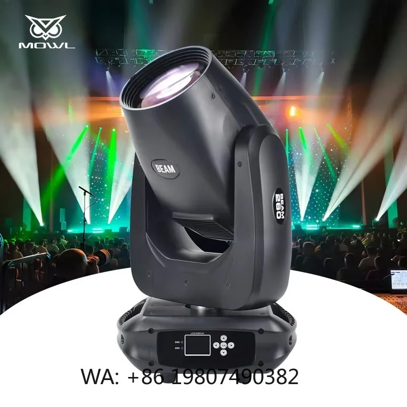 260W Sharpy DMX LED Beam Moving Head Projection Light High Brightness for Wedding Concert Professional Stage Lighting