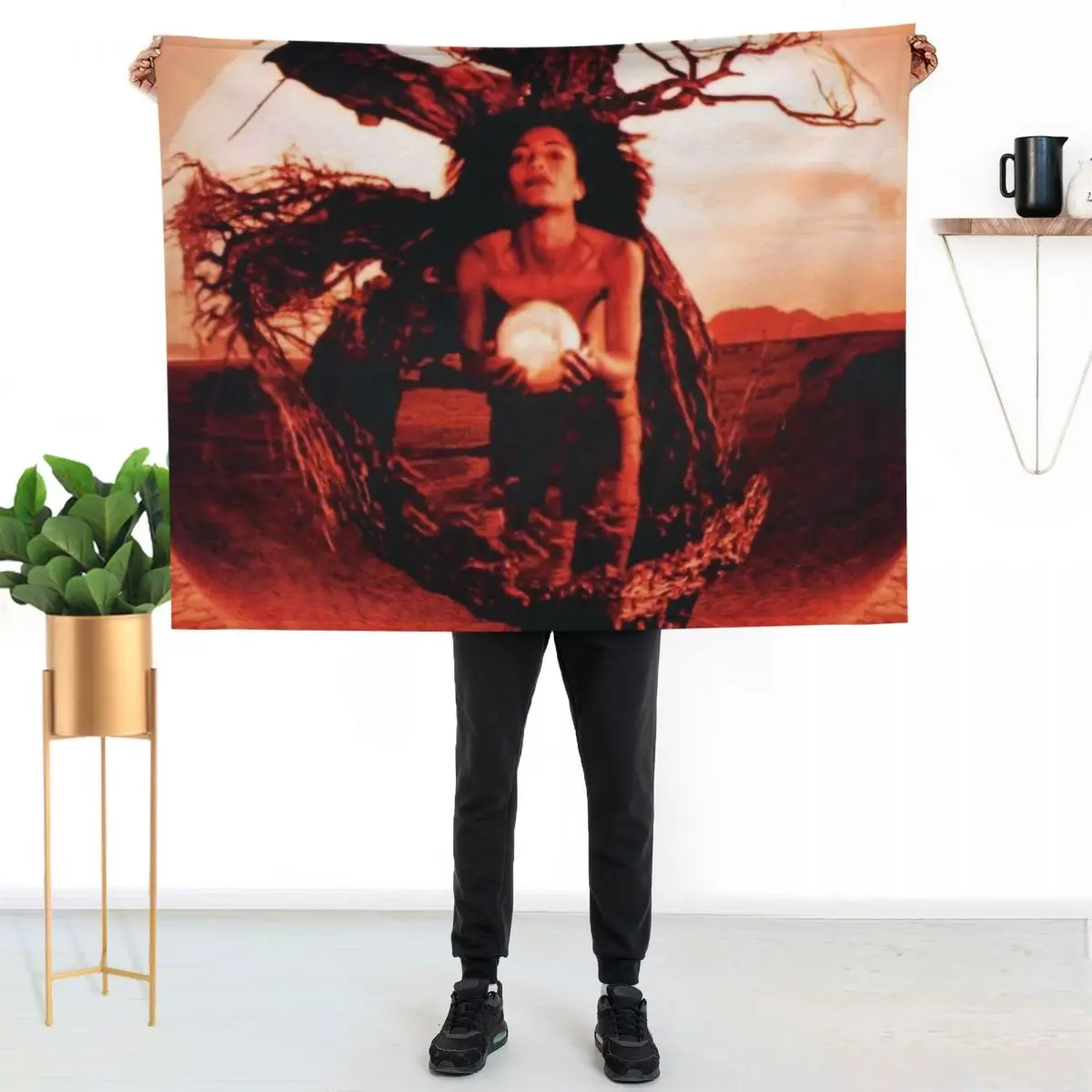 stone temple pilots core cover artwork Throw Blanket Decorative Sofas Quilt wednesday Bed linens Blankets