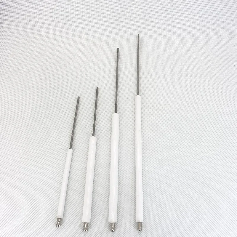 Ceramic Ignition Rod Electrode Commercial Unipolar Ignition Needle Burner Ignitor Accessories Lengthen Flame Detection Probe