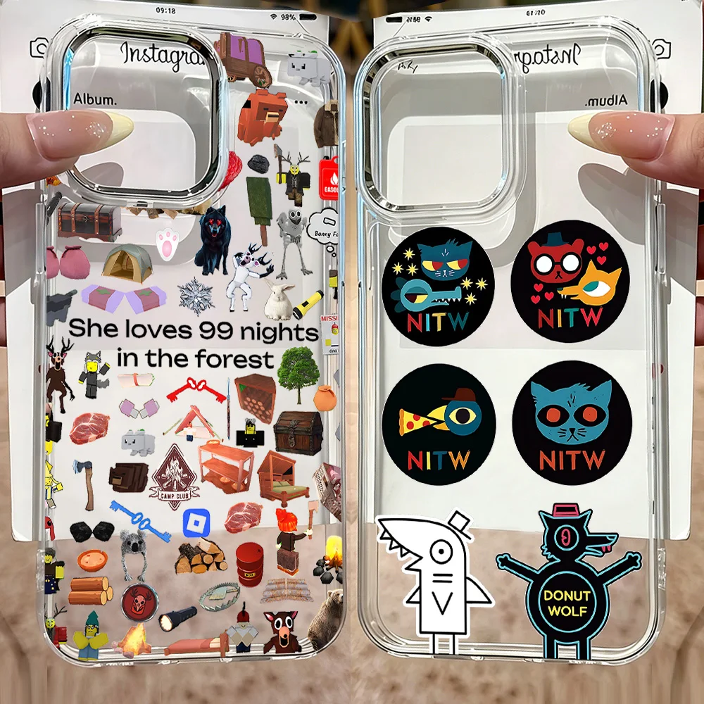 NEW 99 Nights in the Woods Phone Case for Samsung Galaxy A57 A56 A36 A26 A06 A55 A35 A16 A54 A34 A25 A24 A15 A73 A53 A33 4G 5G