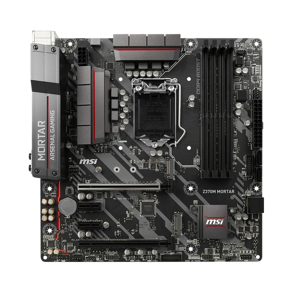 ASRock Z370M Pro4 Motherboard Support i9-9900KF i7-9700K i5-9600 CPU LGA1151 4×DDR4 DIMM 64GB 4xM.2 NVME Intel Z370M Mainboard