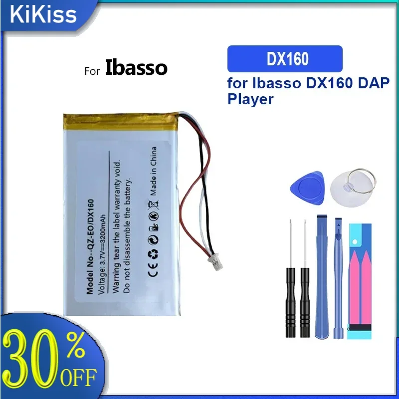 Battery 3200mAh for Ibasso DX160 DAP Player