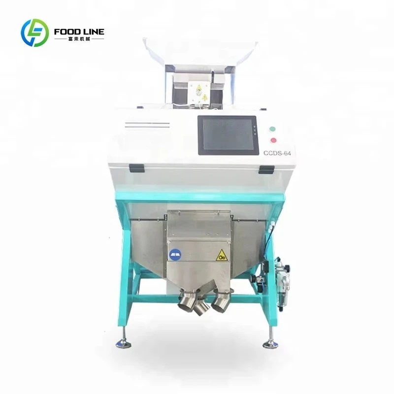 Automatic Color Selection Machine for Soybean Corn Rice Sugar Coffee Bean CCD Sorter System Custom
