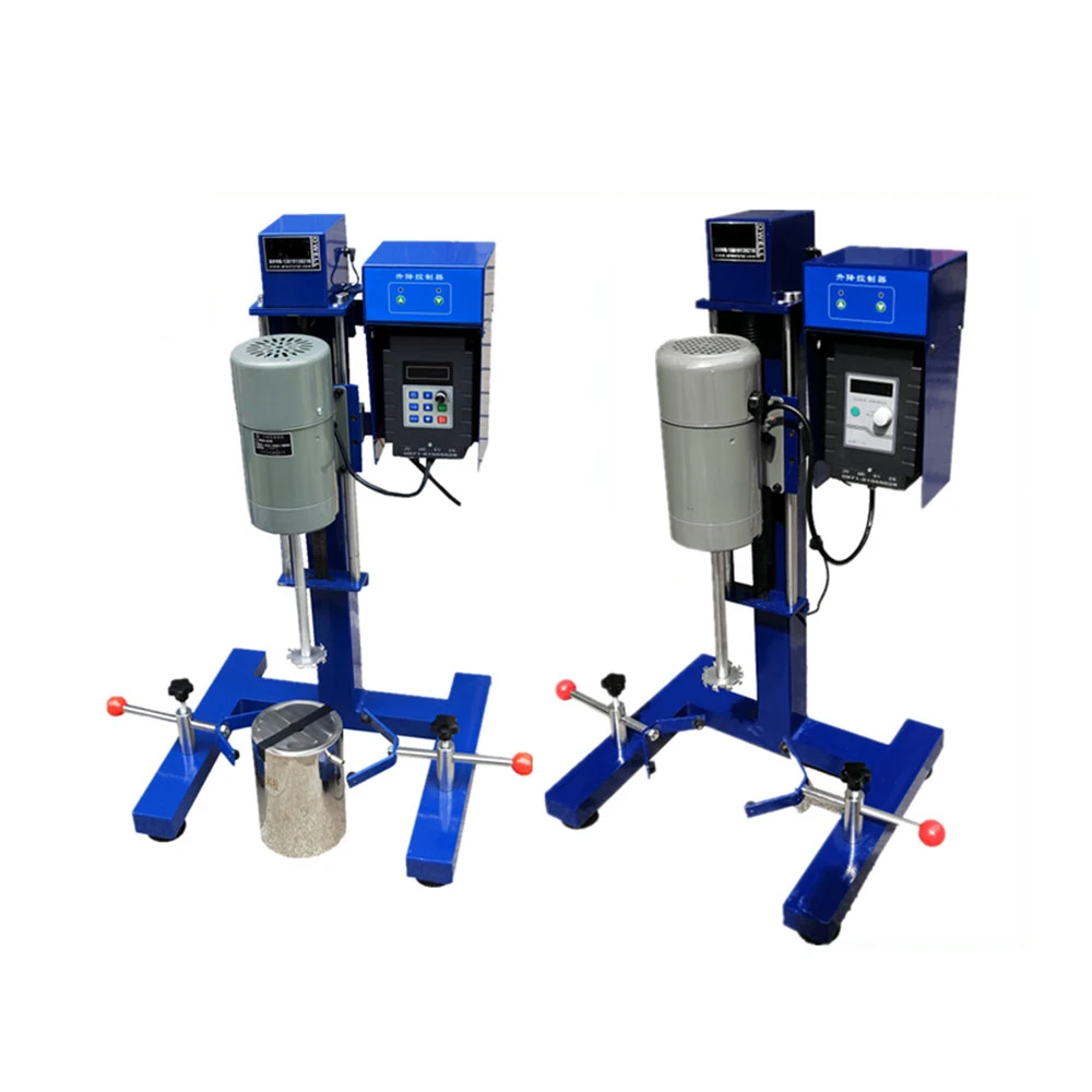 

5kg Laboratory mixing and dispersing machine digital display timing automatic lifting high speed frequency conversion