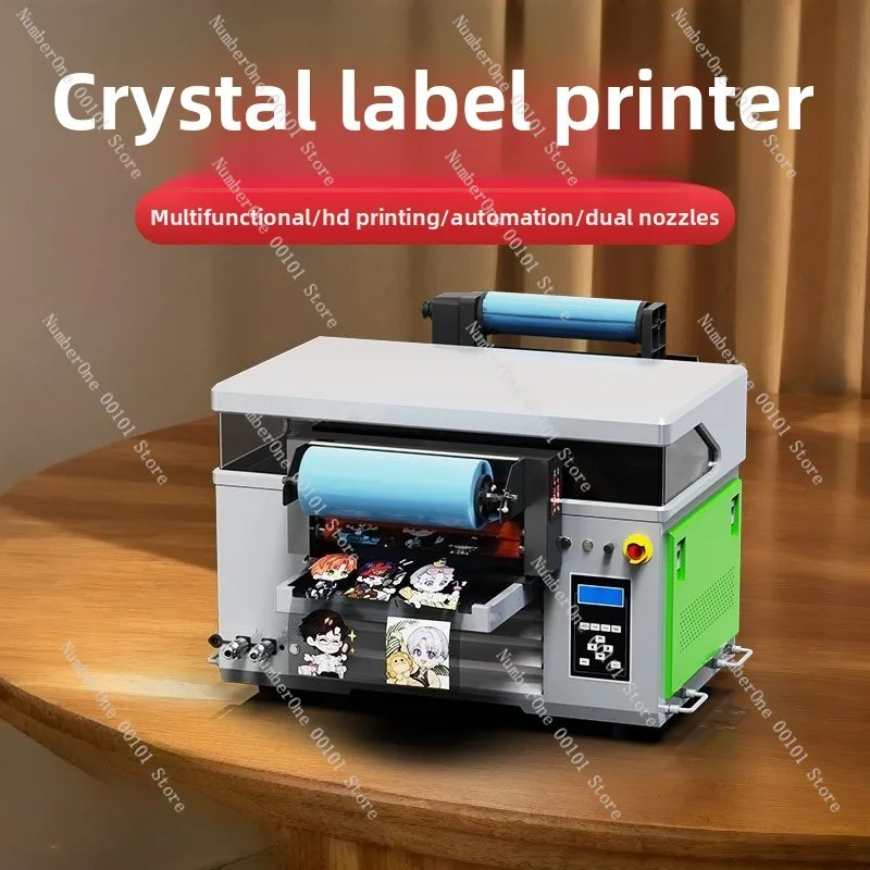 Color Inkjet Printer | Small UV Printer for Crystal Labels, Phone Cases, and Acrylic Printing