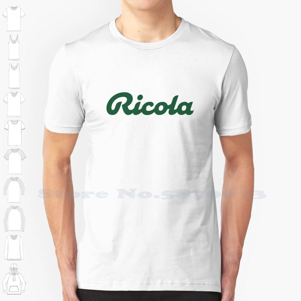 Ricola Logo High-quality T Shirts Fashion T-shirt New 100% Cotton Tee 