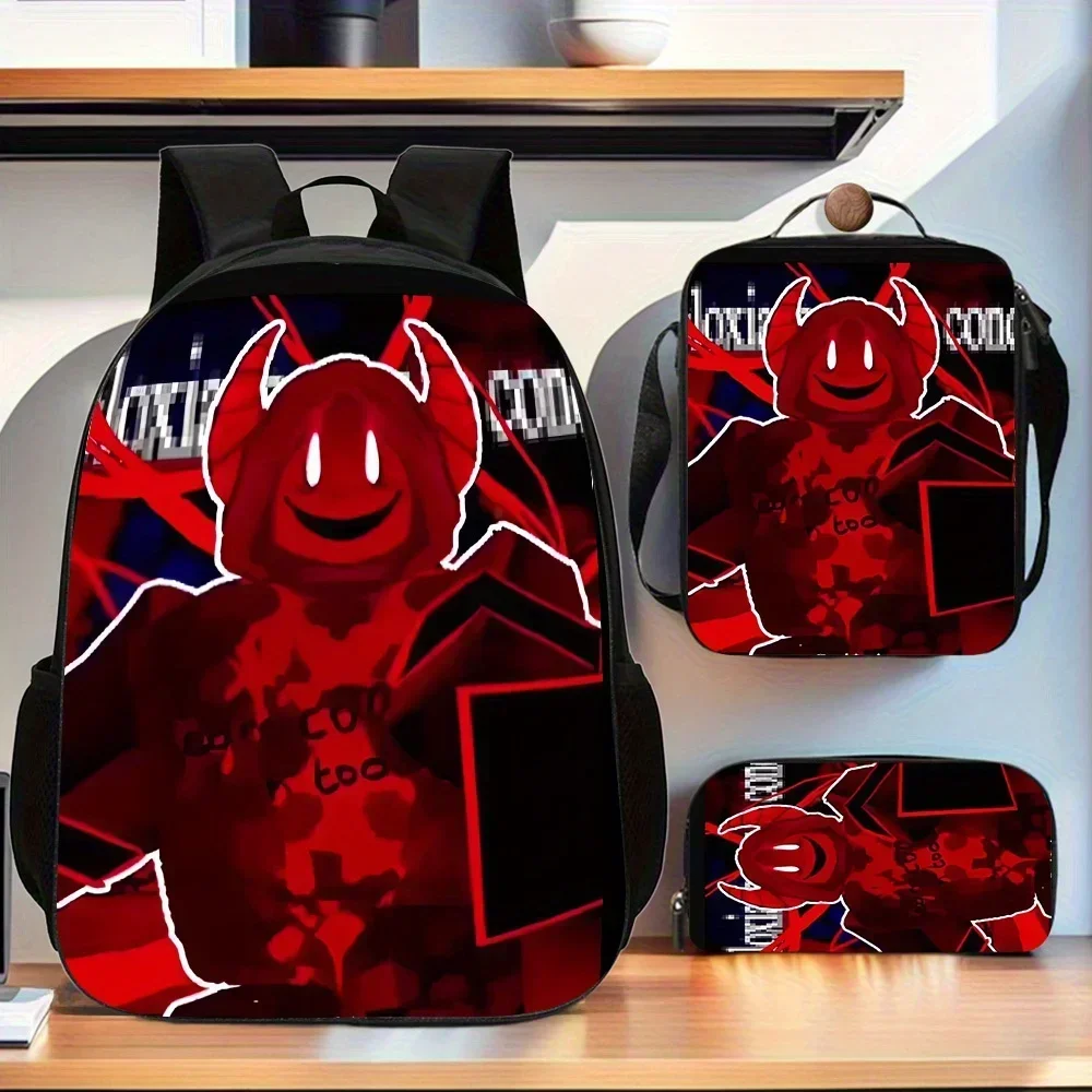 Custom Bag Forsaken John Doe 3pcs Set High Version High Quality Backpack With Schoolbag Suitable, Includes Large Capacity Casual