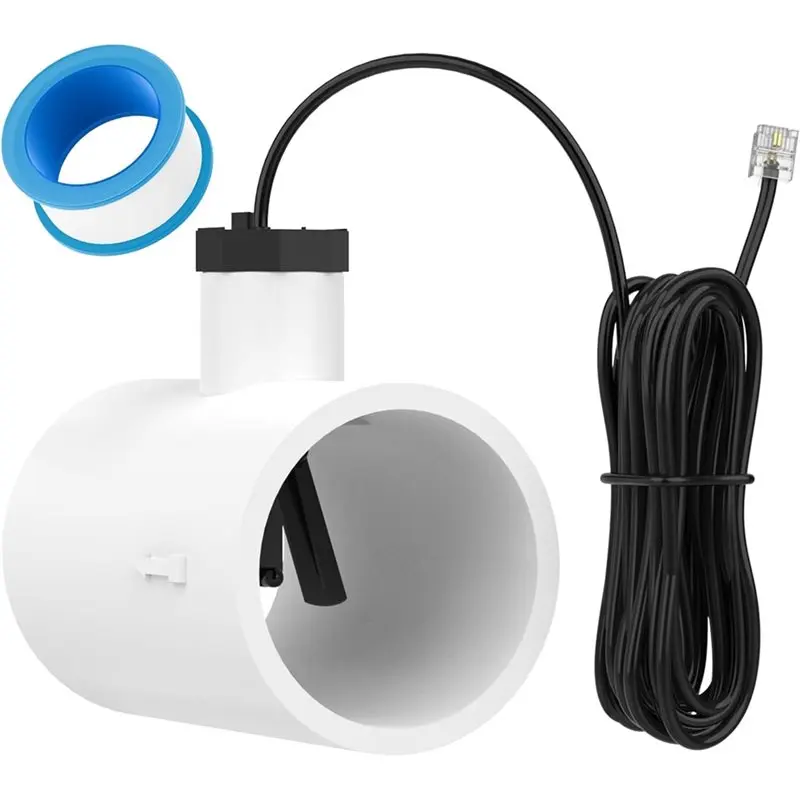 

Датчик потока воды ABVJ для систем солевого обеззараживания Hayward Goldline Aquarite, совместимый с солевыми ячейками и генераторами хлора Hayward, с тройником и соединителем C.