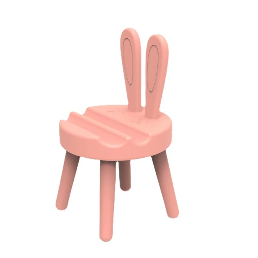 Creative Chair Mobile Phone Stand Portable Chair Stool Lazy Mobile Phone Stand Mini Multi-Angle Chair Phone Holder Office