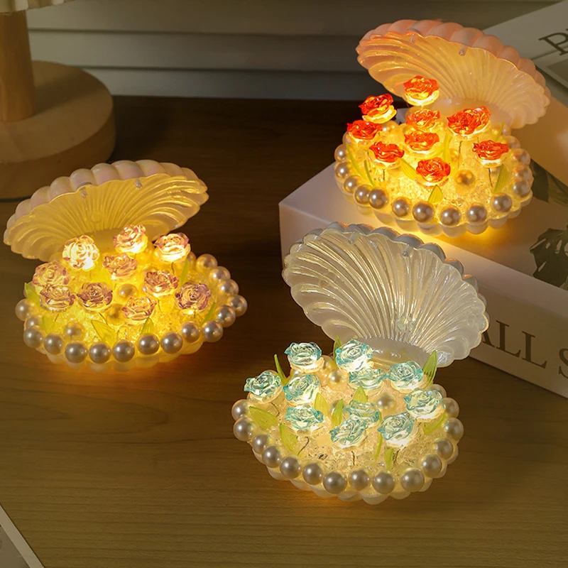 Diy lua lâmpada rosa borboleta luz noturna lâmpada de mesa decoração presente de aniversário