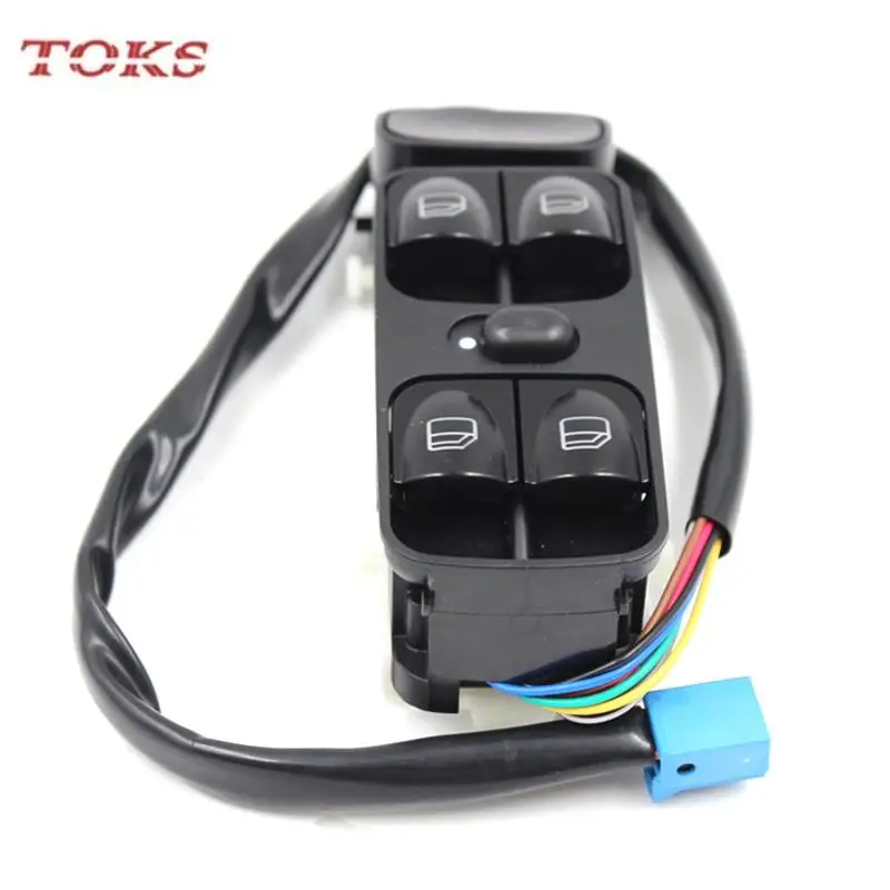 1X Window Switch Cover For Mercedes Benz W203 C-CLASS C320 C230 C240 C280 Power Window Switch Console Caps A2038210679