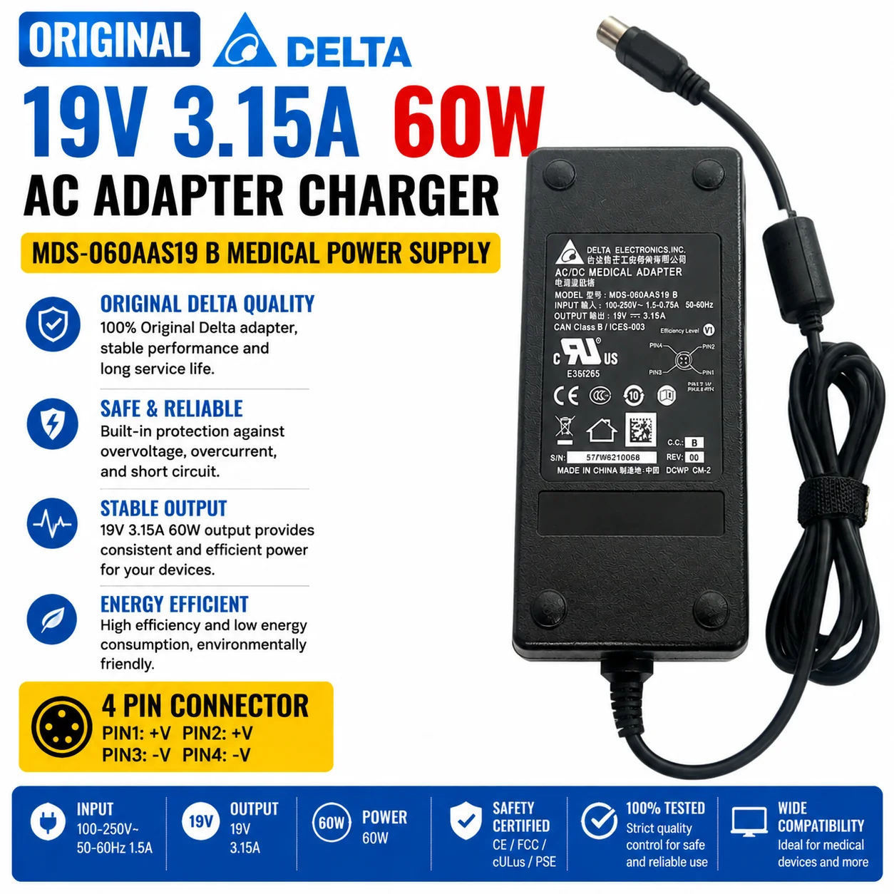 caricatore-adattatore-ca-originale-per-delta-19v-315a-60w-4pin-din-mds-060aas19-b-medical-alimentatore
