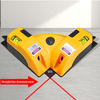 Right Angle 90 Degree Laser Level Square Laser Leveling Professional Construction Measurement Tool Mini Vertical Ground Job