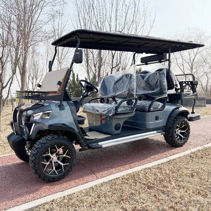 

Newest Design Fashion Advanced Multifunctional 5000W 2 4 6 8 Seater Buggy Hunting Car 48/60/72V Electric Golf Cart
