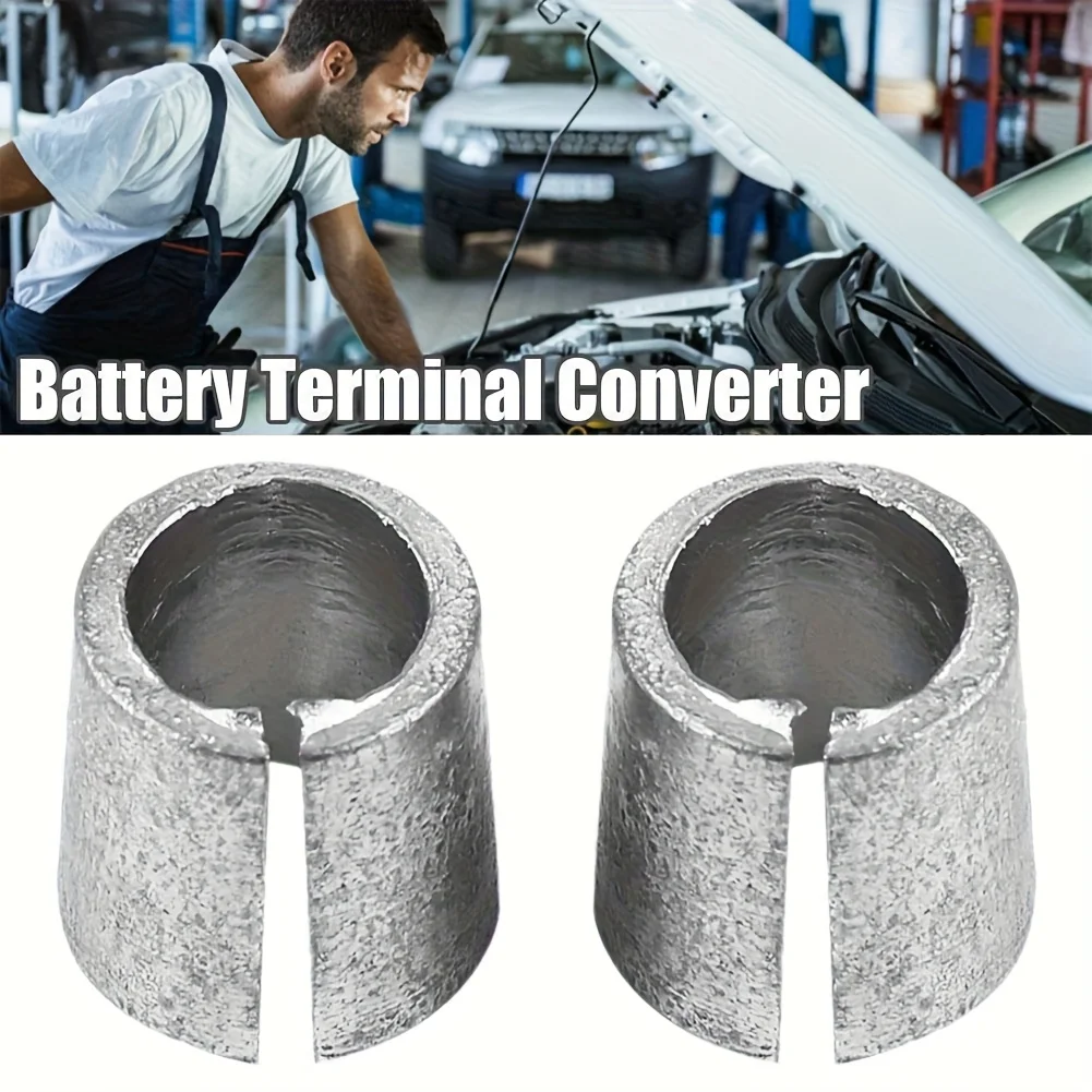 

2 шт. универсальный адаптер для автомобильного аккумулятора, преобразуйте положительные/ujemne słupki, прочная металлическая прокладка для ремонта терминала аккумулятора