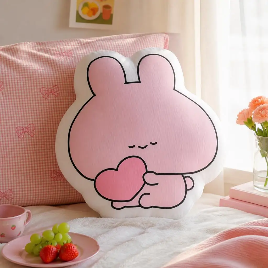 Asamimichaans Asleep Funny Pillow Cushion Irregular Stuffed Throw Pillow Home Decor Gift Sofa Bed