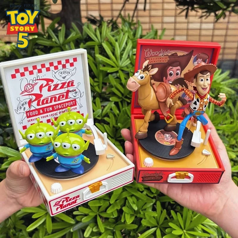 

Official Disney Toy Story Sheriff Woody & Bullseye Record-Style Action Figure Trendy Collectible Toy & Gift for Adult Collectors