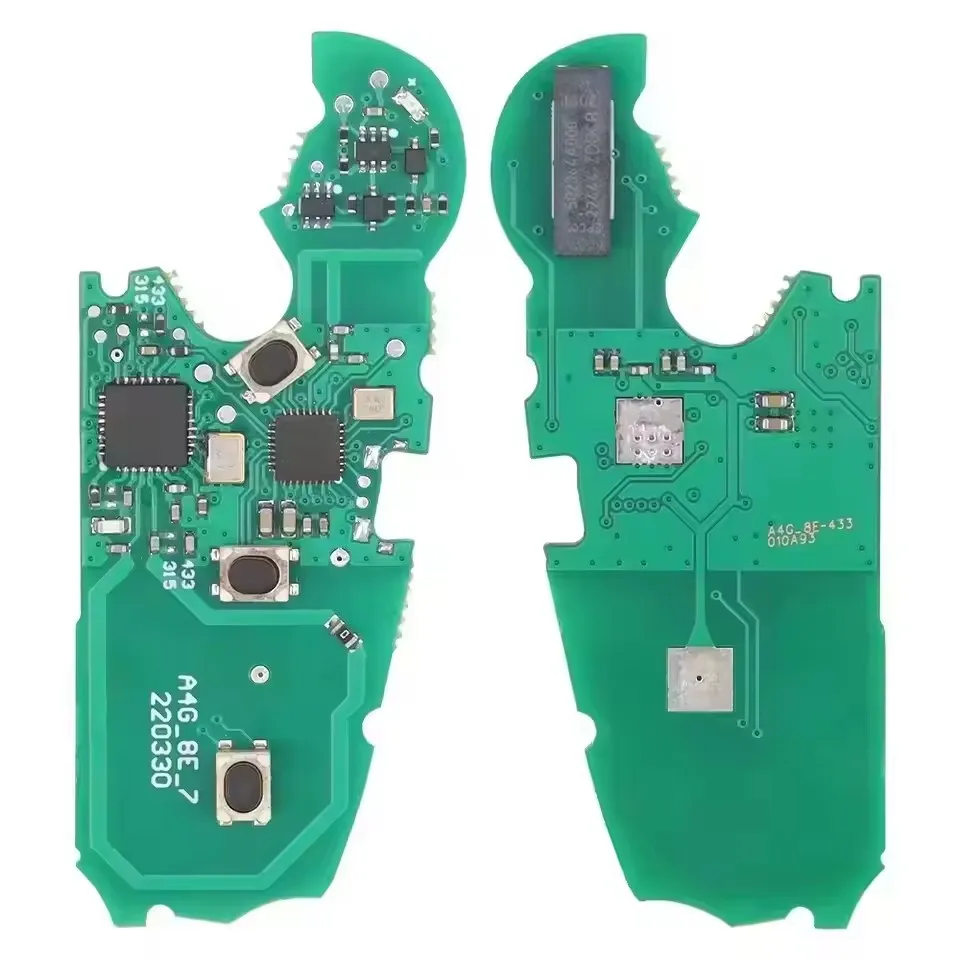 YangWang Remote Car Key 315MHZ 434MHZ FSK 8E Chip For AUDI A6 S6 Q7 2004-2015 Fob FCCID: IYZ 3314 4F0837220M 4F0837220T