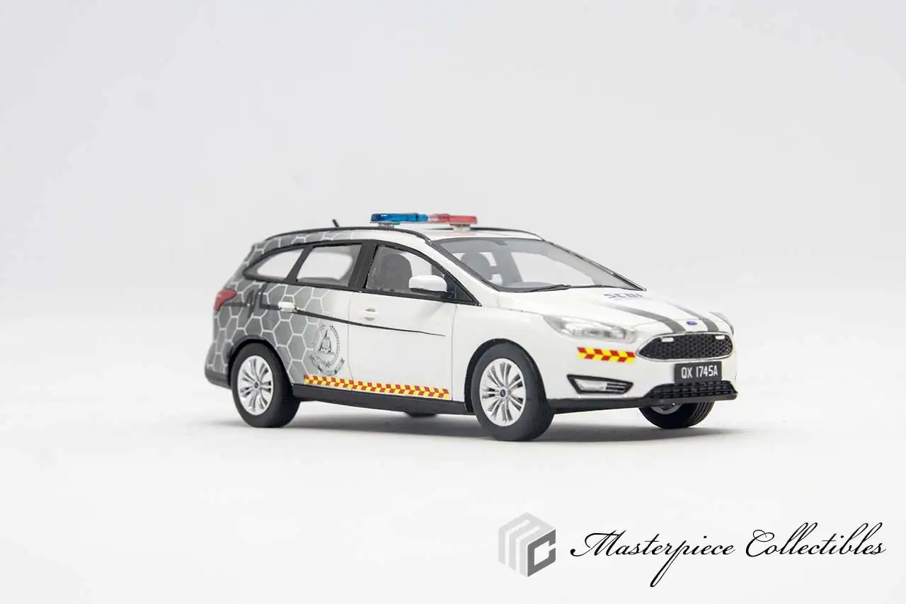 Masterpiece Collectibles 1/43 Chief fire officer vehicle Collection of die-cast alloy car model ornaments