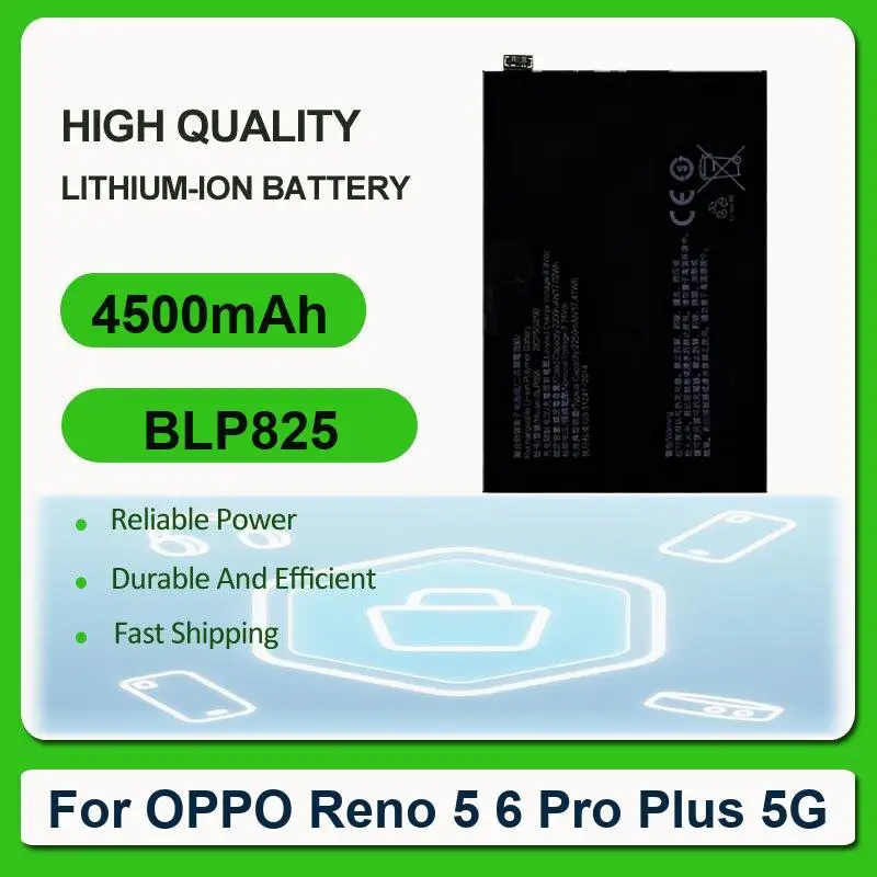 Battery For OPPO K9S Realme GT Neo 2 5G/2 Pro/3 5G/3T 5G/3 3 Q2 Pro 5SE RMX3700 Find X3 CPH2173 PEEM00 A58 4G A38 A79 5G RENO