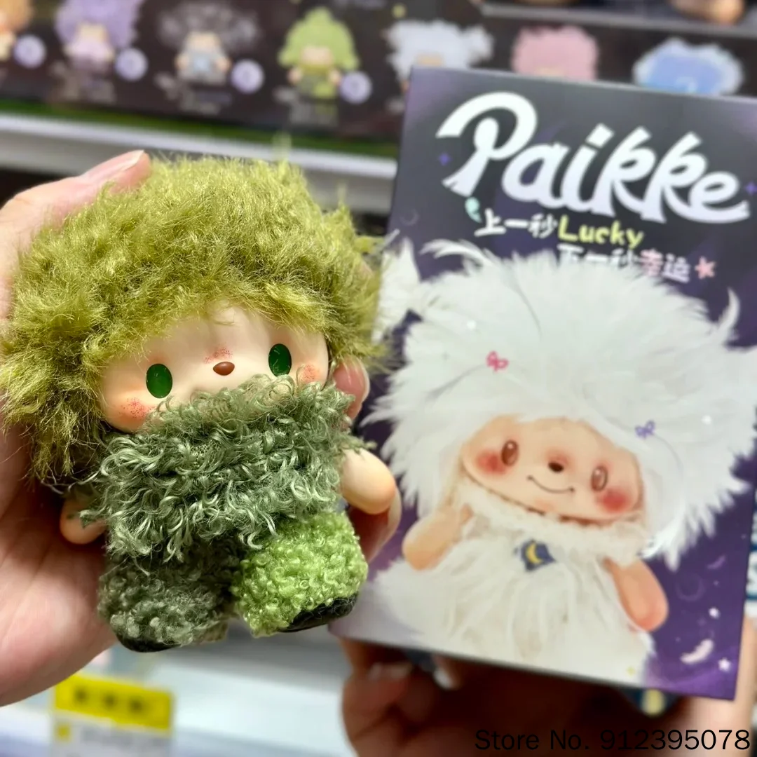 Предзаказ: Виниловая фигурка-сюрприз Paikke Lucky All The Time Series в слепой коробке, декоративная аниме-фигурка, загадочная коробка, подвеска, модная игрушка