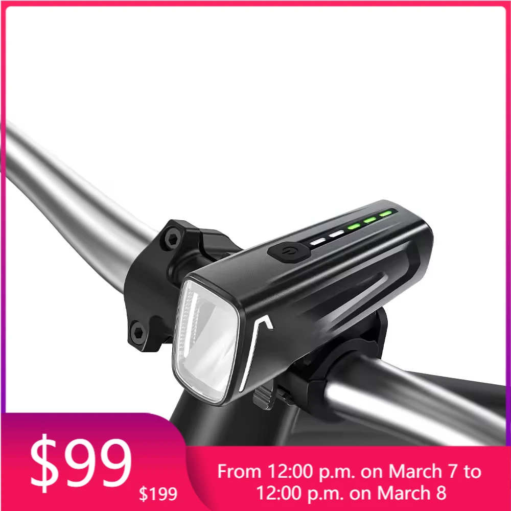

StVZO 60 Lux Bike Light Battery-Powered Headlight for Night Riding Lightweight Bicycle Light