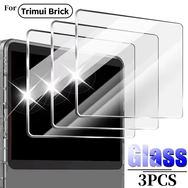 3/1PCS Tempered Film Screen Protector for Trimui Brick Game Console Clear Anti-scratch Protective Film Game Console Accessories