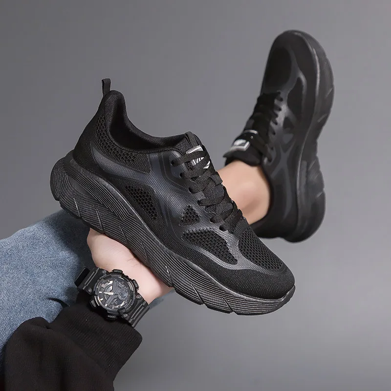 

Sneakers for Women Versatile Thick Soled Casual Breathable Running Shoes Soft Sole Slip-Resistant for Everyday Use Unisex Style