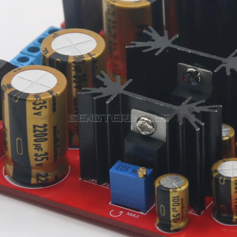 HiFi Audio DAC Preamp LM317 LM337 Voltage Regulator Power Supply Board Single DC + Dual DC PSU