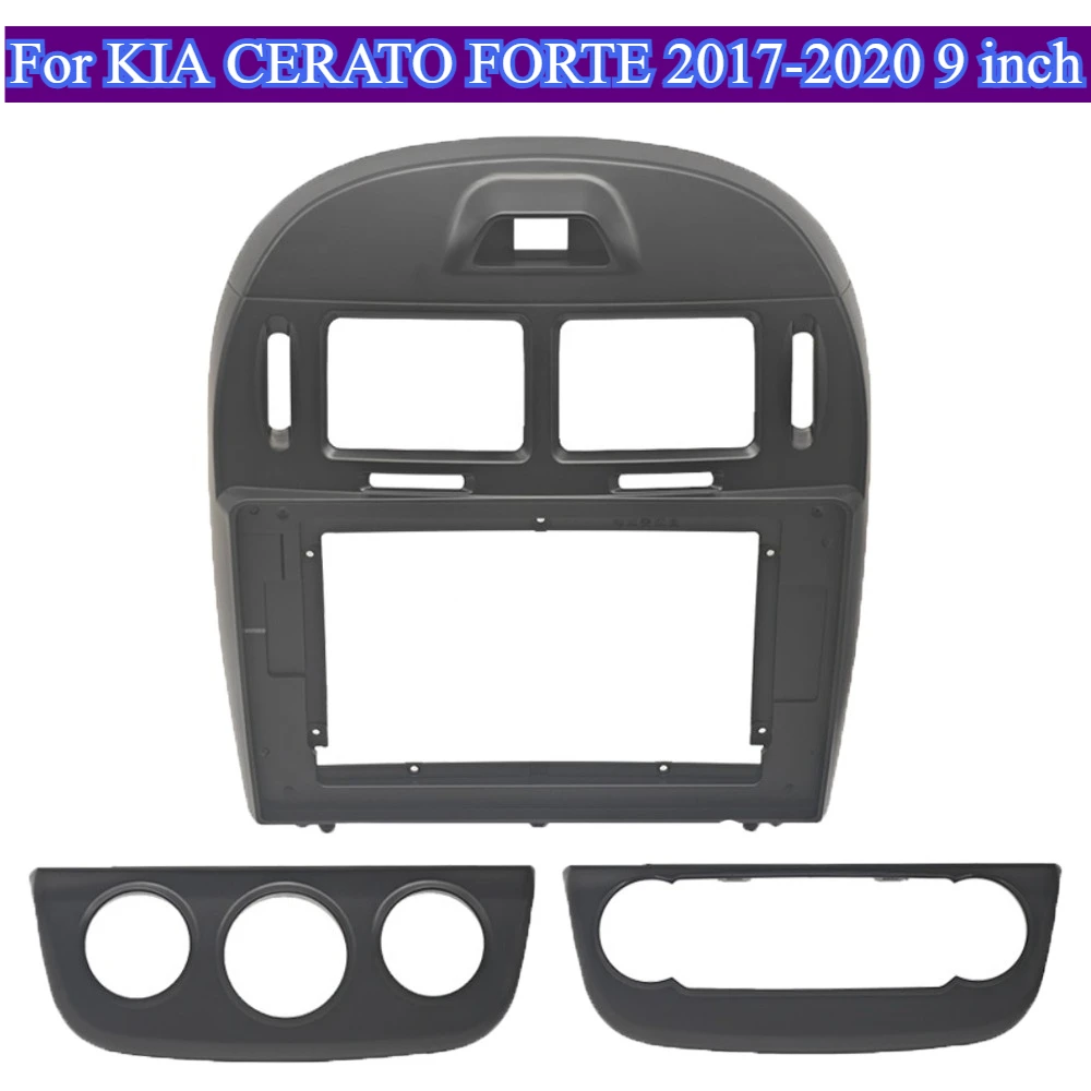 

For KIA CERATO FORTE 2017-2020 9 inch Car Radio Frame Including Player Head Unit Kit And Dashboard Cover Holder Without Battery