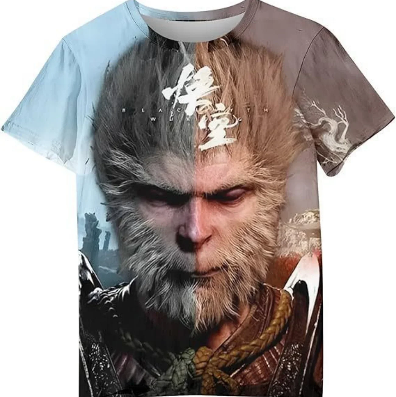 

26 Men's Fashionable and Funny Men's T-Shirts 3D Printed Casual Round Neck Short Sleeve Loose T-Shirts Quick Drying Clothing